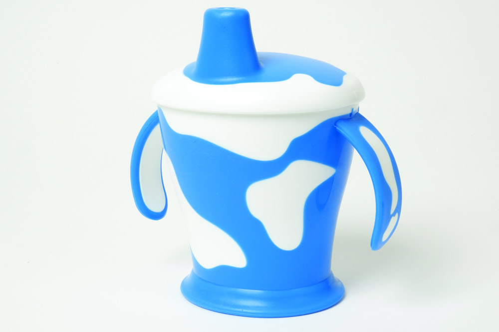 Cow cup blue