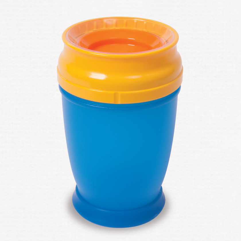 360 beaker cup blue