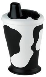 Cow beaker cup